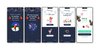 Examples of festive paywall screen images