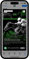 In-app event execution for Unibet, Cheltenham Festival
