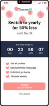 Countdown paywall offer